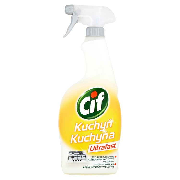 Cif Power Kuchyň Ultrafast 750ml | Čistící a mycí prostředky - Speciální čističe - Kuchyně Cif Power Kuchyň Ultrafast 750ml | Čistící a mycí prostředky - Speciální čističe - Kuchyně